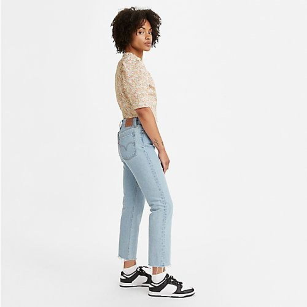 Wedgie Straight Fit Women's Jeans - Blue - Picture 2 of 4